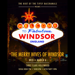 Riot Shakespeare presents The Merry Wives Of Windsor