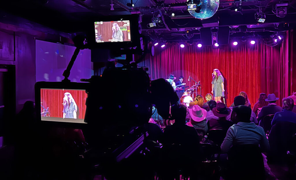 Three Clubs video filming