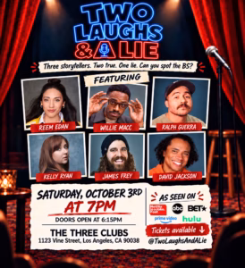 Two Laughs and a lie